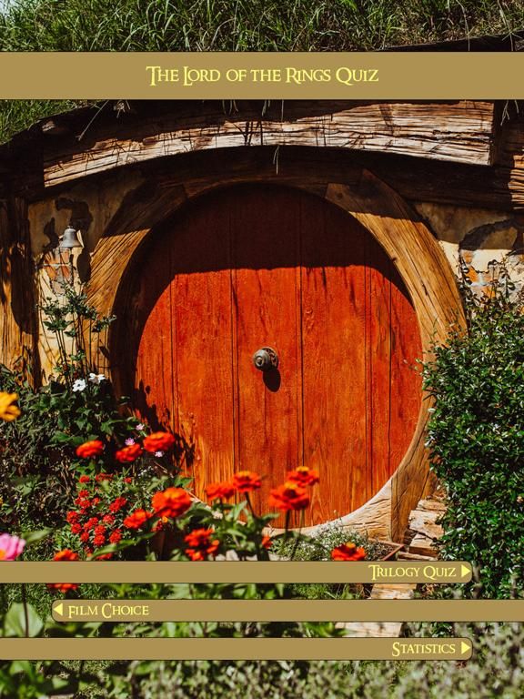LotR Quiz App Screenshot