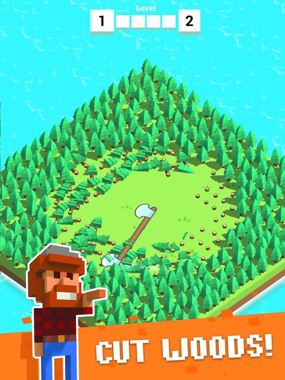 Lumberjack game screenshot
