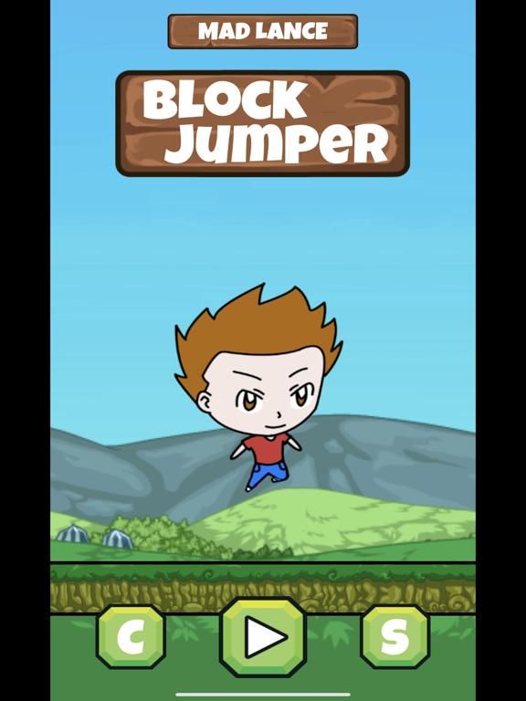 MAD Lance Block Jumper App Screenshot