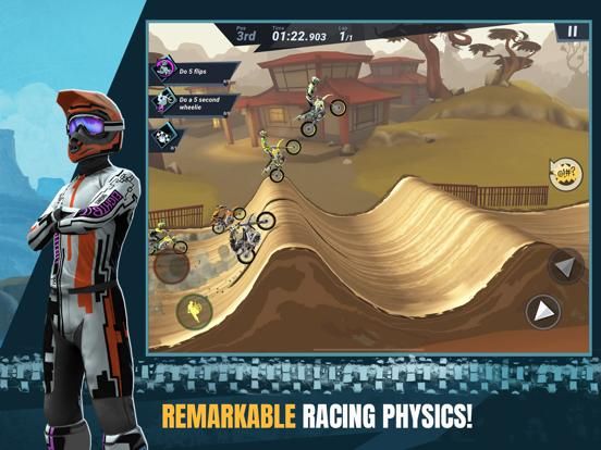 Mad Skills Motocross 3 App Screenshot