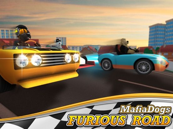 Mafia Dogs : Furious Road game screenshot