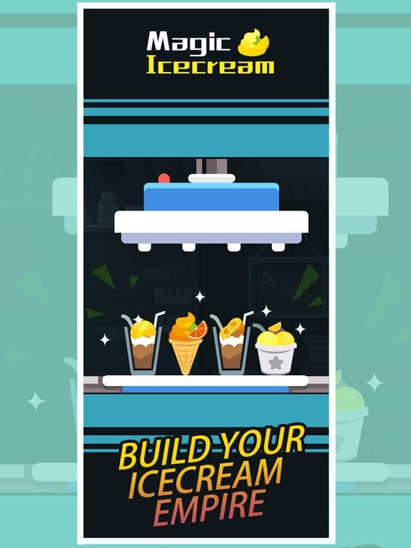 Magic icecream App Screenshot