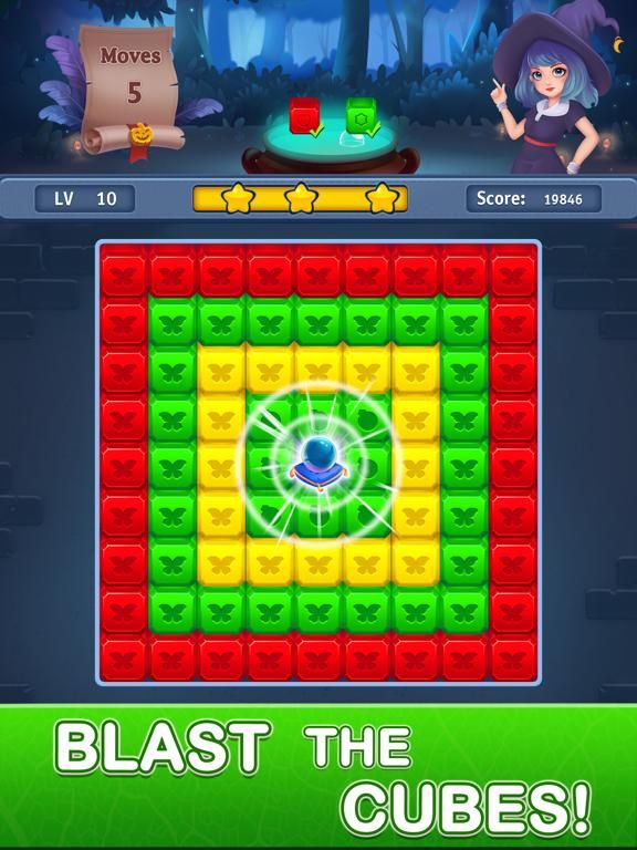 Magic Tap Blast App Screenshot