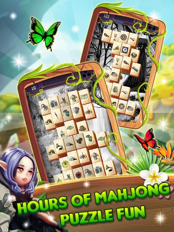 Mahjong: Elven Journey game screenshot