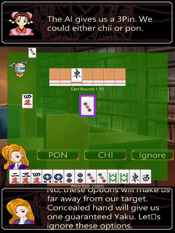 Mahjong School game screenshot