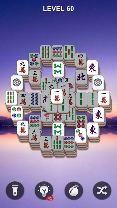 Mahjong Solitaire game screenshot