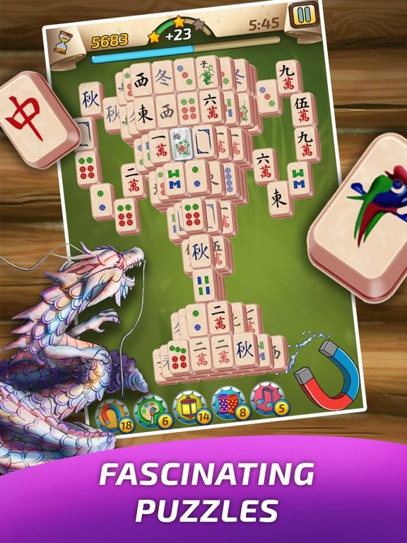 Mahjong Village game screenshot
