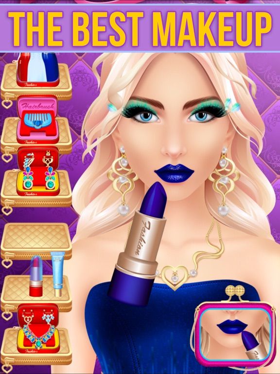 Makeup Makeover Salon game screenshot