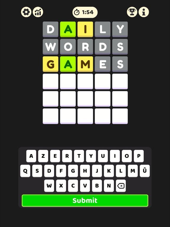 Many Words game screenshot