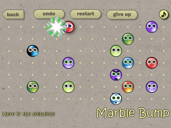 Marble Bump game screenshot