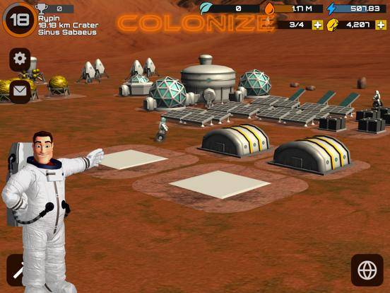 Mars Race App Screenshot