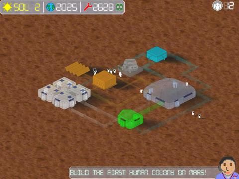 Mars Tycoon game screenshot