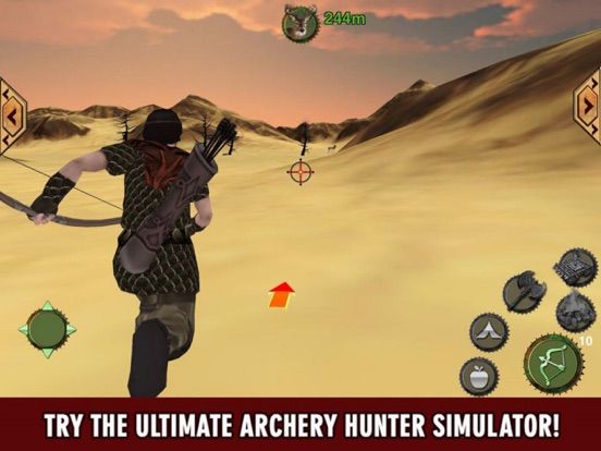 Master Hunter Desert: Archey Shoot game screenshot