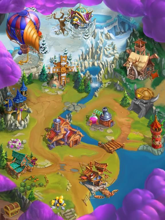 Matchland Quest game screenshot