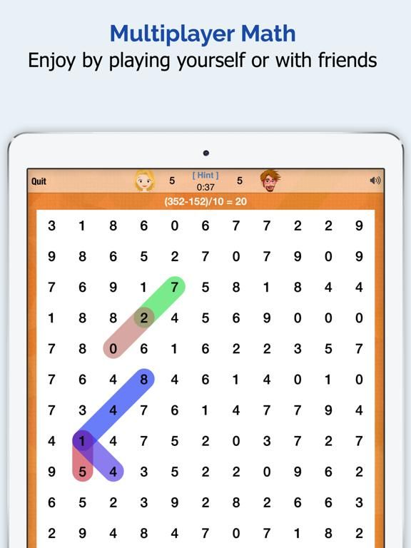Math Mastery Multiplayer game screenshot