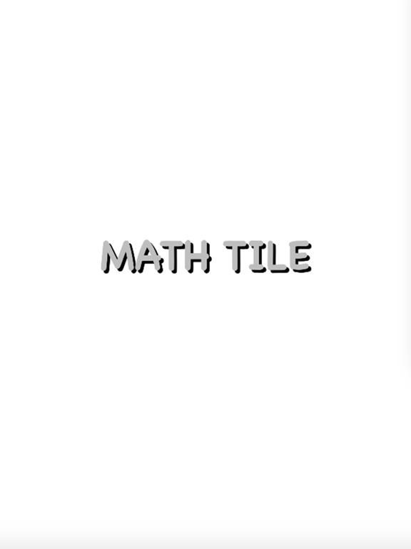 Math Tile App Screenshot