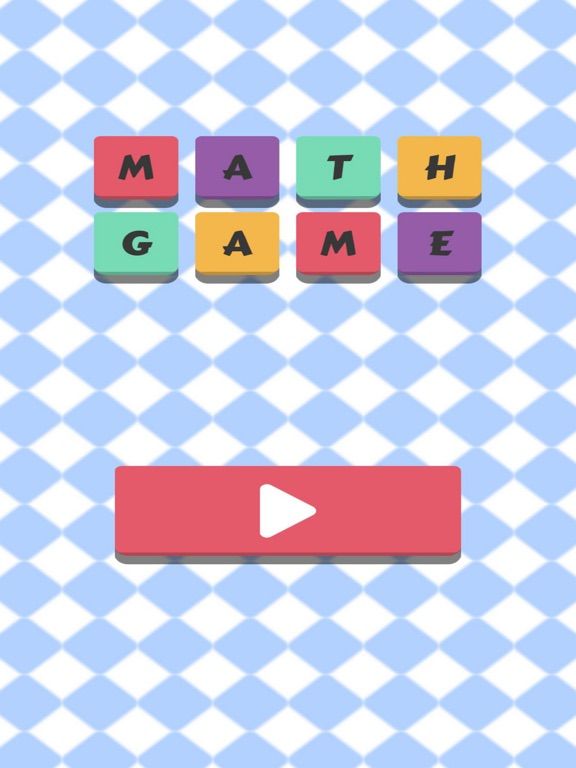 Math Training Game game screenshot