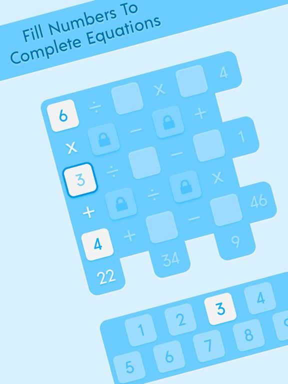 Mathology Puzzle Increase IQ game screenshot