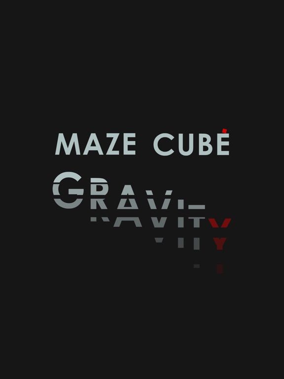 Maze cube gravity App Screenshot