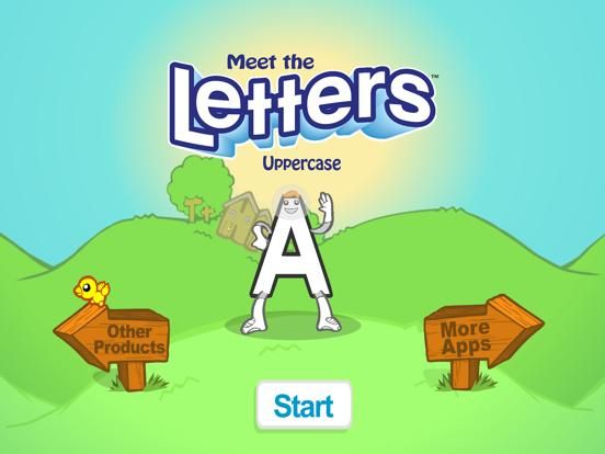 Meet the Letters game screenshot
