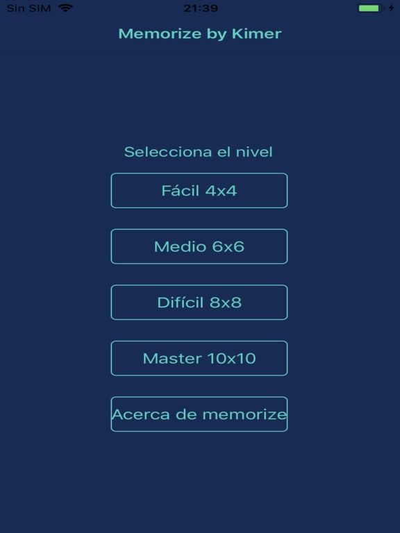 Memorize by Kimer App Screenshot