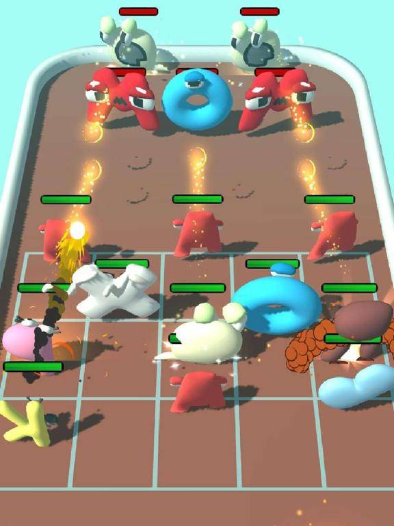 Merge Alphabet: Lord Run game screenshot