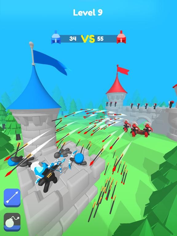Merge Archers: Castle Defense game screenshot