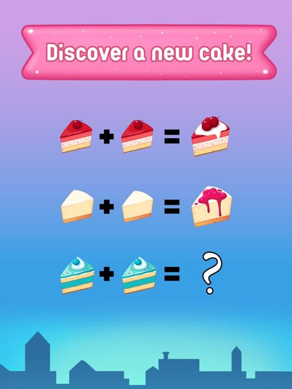 Merge Cakes! game screenshot