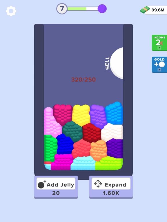 Merge the Jelly game screenshot