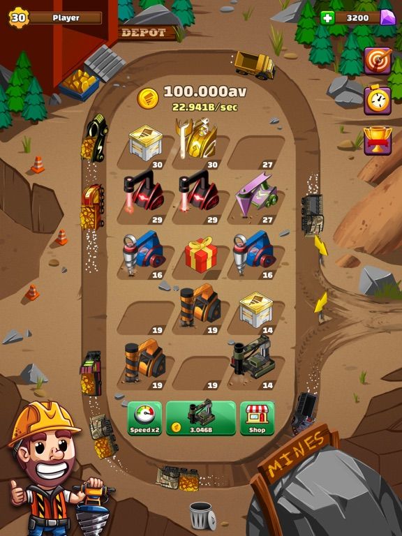 Merge Tycoon game screenshot