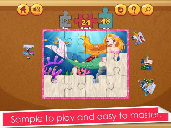 Mermaid Jigsaw Puzzles App Screenshot