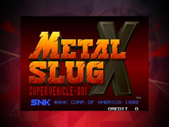 METAL SLUG X ACA NEOGEO game screenshot