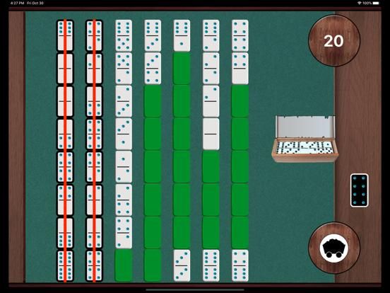 Mexican Train Double Dominoes game screenshot