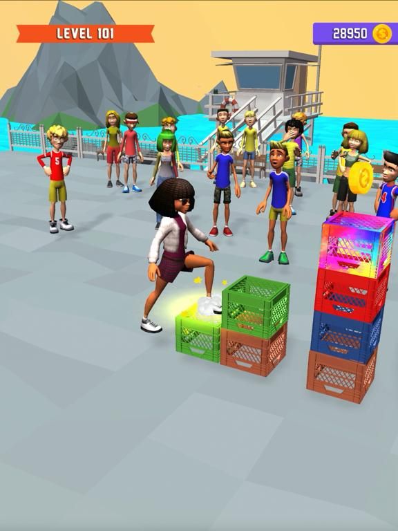 Milk Crate Challenge 3D game screenshot