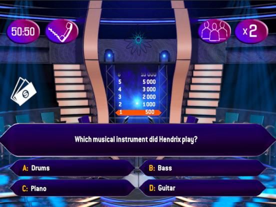 Millionaire 2019 Quiz game screenshot