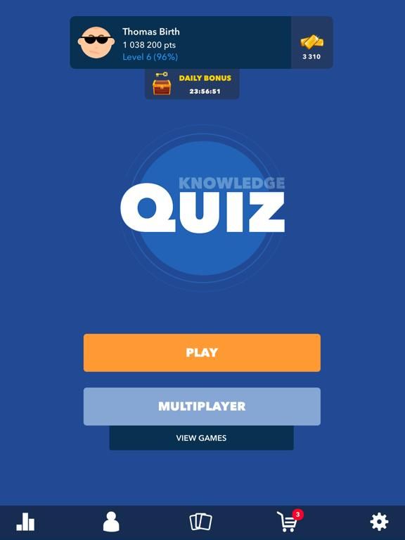 Millionaire Quiz Free! game screenshot