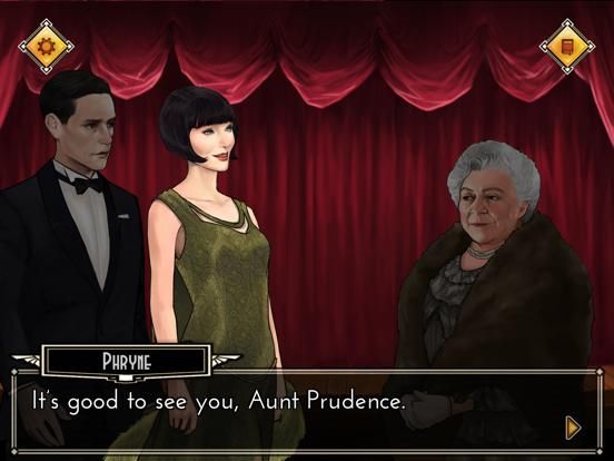 Miss Fisher and the Deathly Maze game screenshot