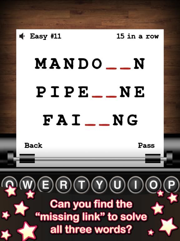 Missing Link App Screenshot