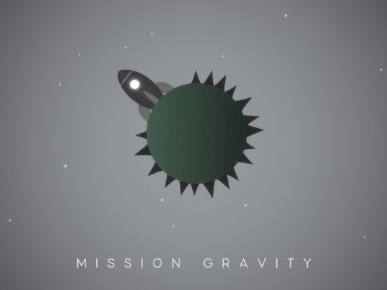 Mission Gravity App Screenshot