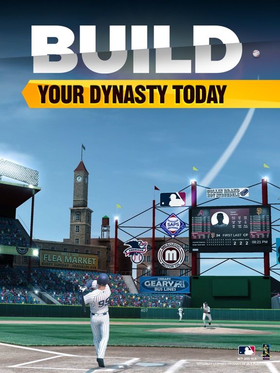 MLB Tap Sports Baseball 2020 App Screenshot
