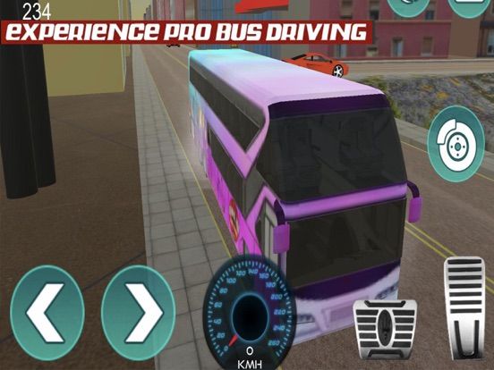 Modern Bus Driving Sim game screenshot