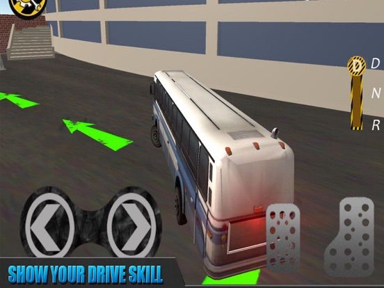 Modern Bus Parking Simulator game screenshot