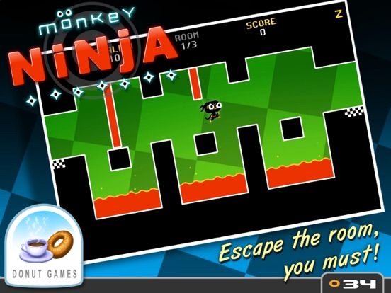 Monkey Ninja game screenshot