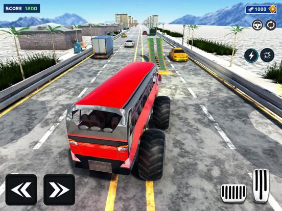 Monster Bus Offroad Racing 3D App Screenshot