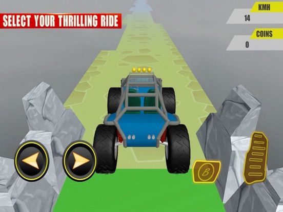 Monster Fear: Incredible Stunt game screenshot