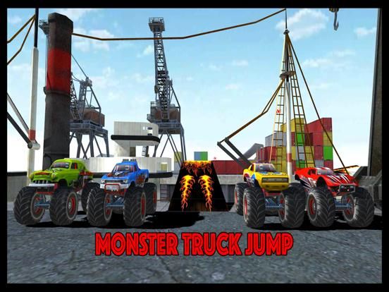 Monster Truck Jump Pocket game screenshot