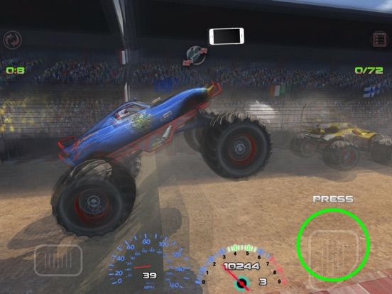 Monster Truck Mayhem game screenshot