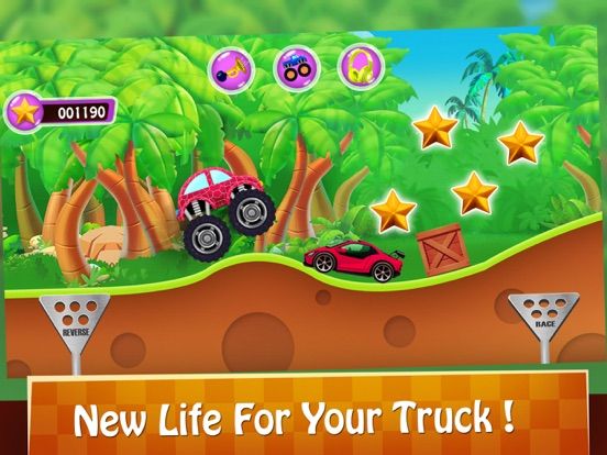 Monster Trucks Super Racing game screenshot
