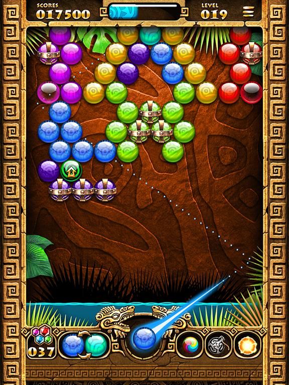 Montezuma Bubble game screenshot