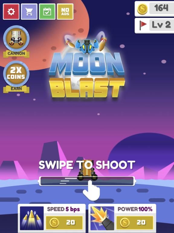 Moon Blast! App Screenshot